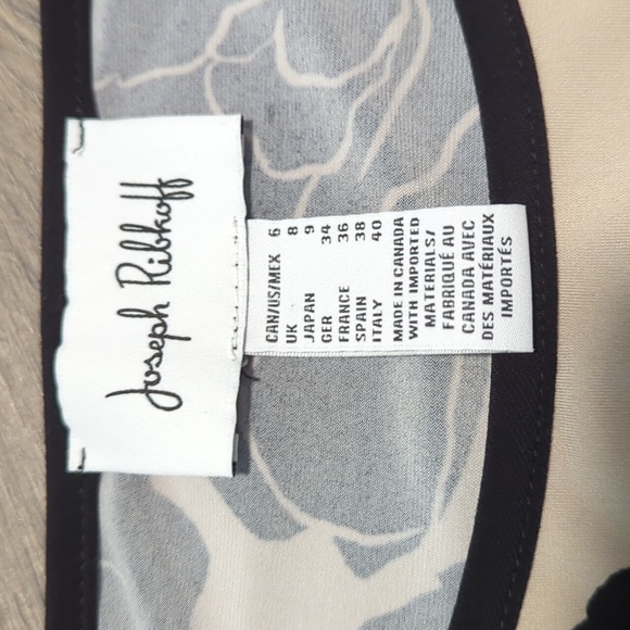 Joseph Ribkoff Floral Open Arm Blouse - Picture 2 of 8